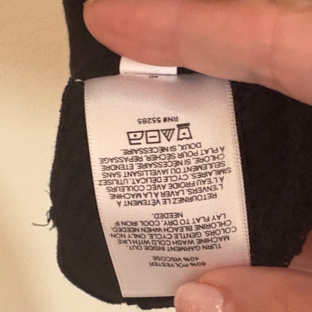 Express Black Ruffle-Trim Cardigan - Picture 5 of 7